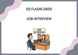 50 FLASHCARDS - JOB INTERVIEW