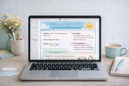 Deszczowy koncert – zajęcia muzyczne