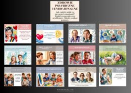 „Zdrowie psychiczne i emocjonalne” – Klucz do lepszego zrozumienia emocji! - gazetka dla uczniów