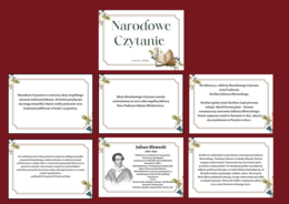 NARODOWE CZYTANIE 2024 - gazetka - " Kordian" - wersja 2