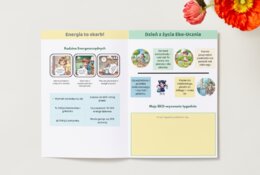 Broszura. Zasady ekologii. Segregacja odpadów. Ochrona roślin i zwierząt. Oszczędzanie wody i energii.