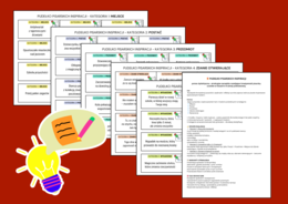 PUDEŁKO PISARSKICH INSPIRACJI - ćwiczenia redakcyjne - 120 fiszek - opowiadanie - fiszki