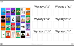 Interaktywne ćwiczenie ortograficzne