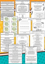 Scenki , karty, zadania dla młodzieży 4-8