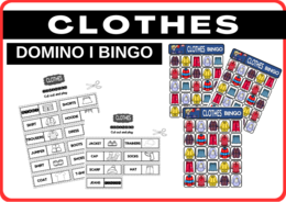 CLOTHES - BINGO I DOMINO