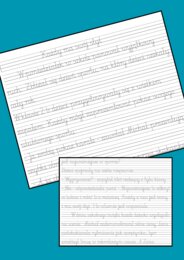 ✍️ Terapia ręki z opowiadaniem pełnym wartości! „Każdy ma swój styl” – do kaligrafii, treningu pisania opowiadania i refleksji