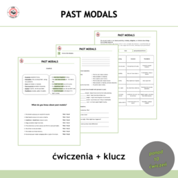 Past Modals - ćwiczenia do matury rozszerzonej