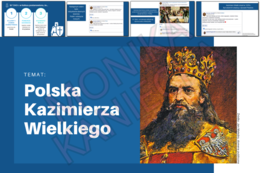 Polska Kazimierza Wielkiego - prezentacja historia klasa 5