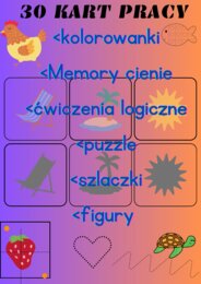 30 Kart pracy ZABAWY