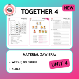 Together 4 Unit 4 - Vocabulary Activities - NEW edition