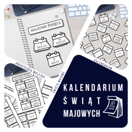 Kalendarium świąt majowych - aktywizująca wklejka