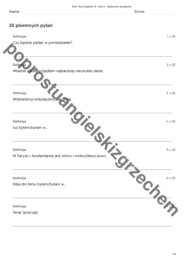 Teen Explorer 8 – Unit 3 – testy