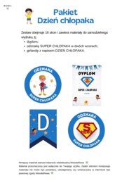 Dzień Chłopaka - zestaw