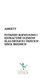 diagnoza potrzeb ucznia klasy drugiej i trzeciej szkoły średniej - ankieta