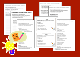 OD PLANU DO OPOWIEŚCI – TWOJE KREATYWNE OPOWIADANIE - karta pracy - karty pracy - ćwiczenia redakcyjne - opowiadanie - kl. 4-6 -