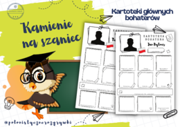 Kamienie na szaniec. Bohaterowie. Kartoteki głównych bohaterów