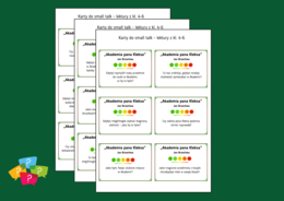 AKADEMIA PANA KLEKSA – Karty do SMALL TALK – lektury – gra