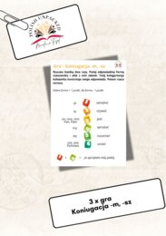 3 x gra koniugacja -m, -sz czasowniki poziom A1, język polski jako obcy