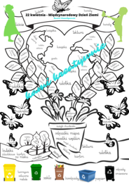 Dzień Ziemi - segregacja - słowa