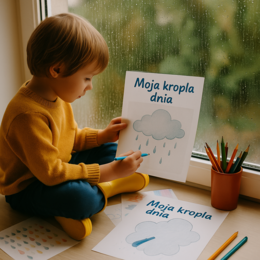 Deszczowe dni – zabawy i nauka