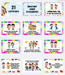 Dzień Życzliwości - Gazetka szkolna - Życzliwość Wsparcie 12 stron A4