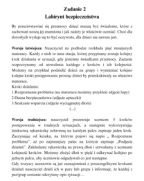 Projekt "STOP przemocy!" dla przedszkola i szkół podstawowych