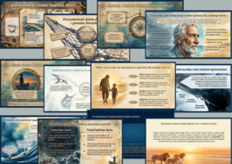 🐟STARY CZŁOWIEK I MORZE - prezentacja - 17 slajdów