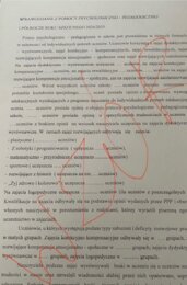 Sprawozdanie z pomocy psychologiczno - pedagogicznej