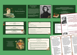 A. Mickiewicz ŚWITEZIANKA – prezentacja + 2 wklejki – wklejka – egzamin – powtórzenie