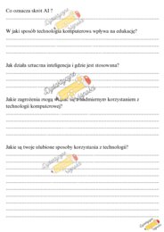 Czytanie ze zrozumieniem dla kl. 4-7 + pytania. Tematyka tekstów: Zjawiska pogodowe. Podróż w nieznane. Wiosna to nie tylko kwiaty i słońce. Technologia komputerowa.