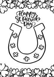 Saint Patrick's Day- kolorowanki 12 sztuk