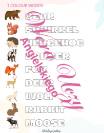 Kids' Worksheets: A Journey Through the Four Seasons: AUTUMN