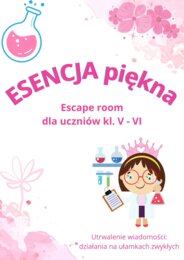 ESENCJA PIĘKNA - escape room matematyczny na dzień kobiet (i nie tylko...)