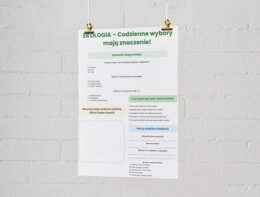 Plakaty. Ekologia i jej znaczenie. Ochrona przyrody, Różnorodność biologiczna, Zagrożone gatunki