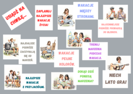 Gazetka szkolna Wakacyjna