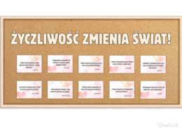 Cytaty na Dzień Życzliwości - gazetka szkolna