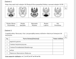 Edukacja dla bezpieczeństwa egzamin klasyfikacyjny edukacja domowa klucz odpowiedzi