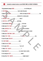Present Simple vs Present Continuous
