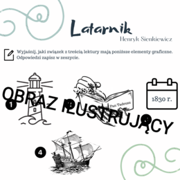 Latarnik - ikony - egzamin ósmoklasisty