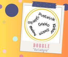 Gra dydaktyczna dobble - "Balladyna"