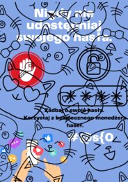 Bezpieczni w Internecie - gazetka, prezentacja