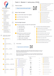 Flash 4 - Module 3 - karta pracy