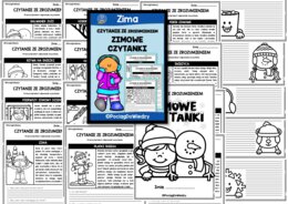 Czytanie ze zrozumieniem - Zimowe czytanki