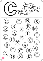 Alfabet - karty pracy