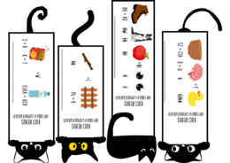 Zakładki Dzień Czarnego Kota