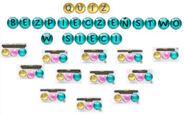 Gazetka szkolna - Bezpieczeństwo w sieci - QUIZ