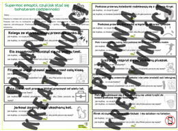 Supermoc empatii, czyli Jak stać się bohaterem codzienności - zajęcia TUS, rewalidacja, godziny wychowawcze