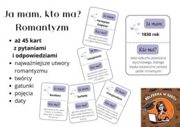 Ja mam... Kto ma? Romantyzm - szkoła średnia