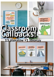 Classroom Callbacks Posters