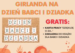 GIRLANDA - DZIEŃ BABCI I DZIADKA. GRATISY!